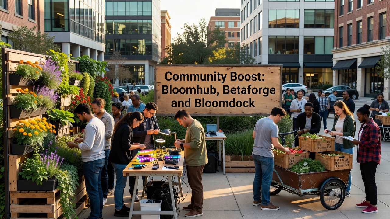 Community Boost: Bloomhub, Betaforge and Bloomdock